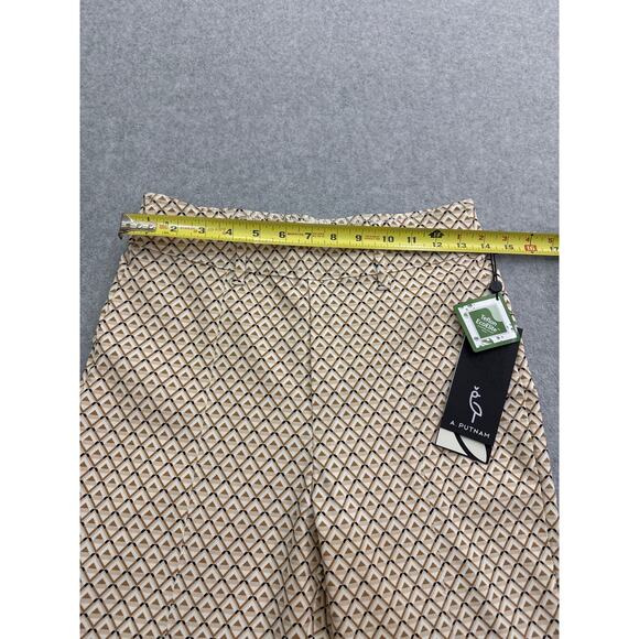A. Putnam Kick Flare (more than just golf) pants in Grid Clay  Size Small (NWT) - Picture 10 of 12